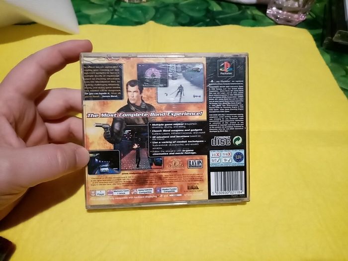 007 Tomorrow never dies PlayStation 1 Ps1 PlayStation 2 ps2 games Original