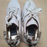 Womens Marco Moreo Platform Trainers Runners Shoes White Leopard Fur Size Uk 2 Eu 35 Womens Girls Brand New Image 8