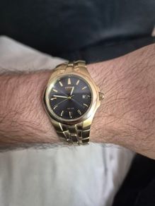 Vintage Citizen Eco Drive Gold tone