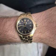 Vintage Citizen Eco Drive Gold tone