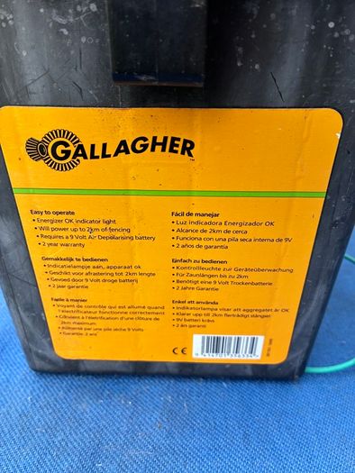 Gallagher Paddock Master G35633 9V battery fencer