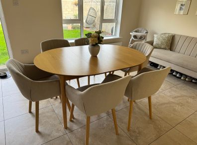 Dining table & Sofa