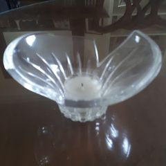 Small crystal tea light holder