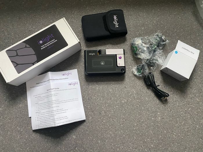 Iolight Model 1 Electronic Portable Microscope 1mm