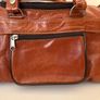 Stunning vintage leather Boston bag in Cognac Leather Image 6
