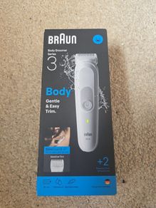 Braun body groomer