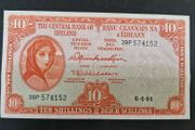 10 Shillings Lady Lavery 1964 Banknote