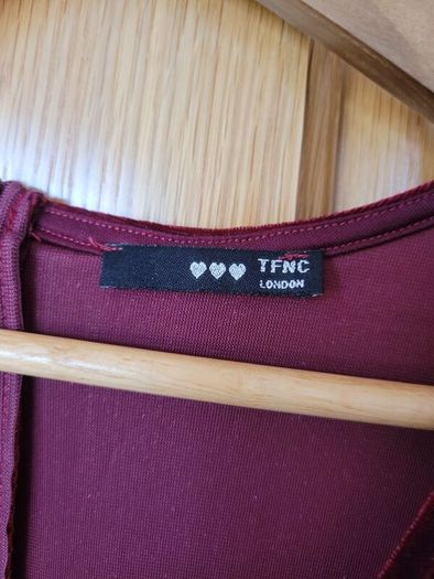 Burgundy Velvet Mini Dress