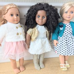 3 My generation dolls and accessories