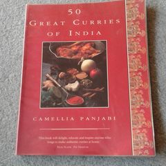 Vintage "50 Great Curries Of India" Cookbook