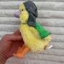 2008 Ty Beanie Babies Ming-Ming Wonder Pets Duck Plush approx. 15 cm. Used Please see photos Image 3
