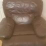 sofa leather with recliner free Image 3