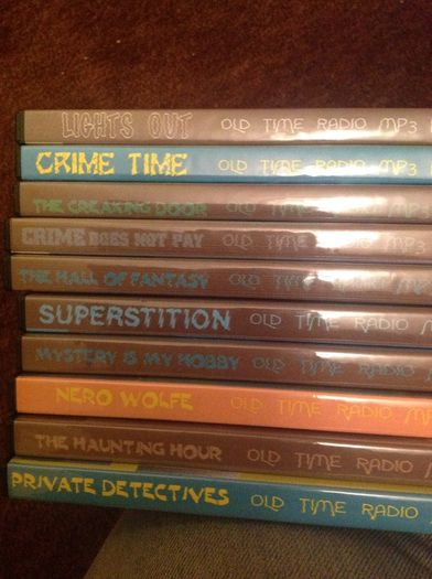 Old Time Radio Shows on CD's. MP3