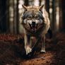 3D LiveLife Lenticular Wall Art Prints - Aloof From Deluxe Base - Unframed 3D Wolf - Size - 38.5cm x 28cm - RRP - 18.99 Image 7