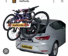 Halfords 3 Bike Rear Mounted Bike Rack