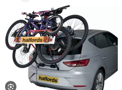 Halfords 3 Bike Rear Mounted Bike Rack