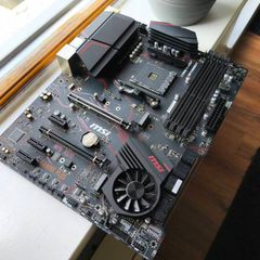 MSI MPG Motherboard X570 Gaming Plus AM4 + 32GB ( 4x8GB) DDR4 Corsair Vengeance RGB Pro 3000MHz CL15