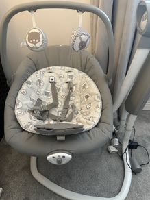 Joie Serina 2-in-1 Swing Portrait in grey