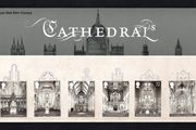 2008 Great Britain Cathedrals Commemorative Stamps and Miniature Sheet Presentation Pack