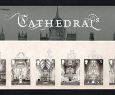 2008 Great Britain Cathedrals Commemorative Stamps and Miniature Sheet Presentation Pack