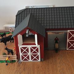 Schleich ultra rare, retired American Red Barn 100%
