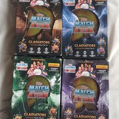 topps Match Attax 4 Gladiators Tins