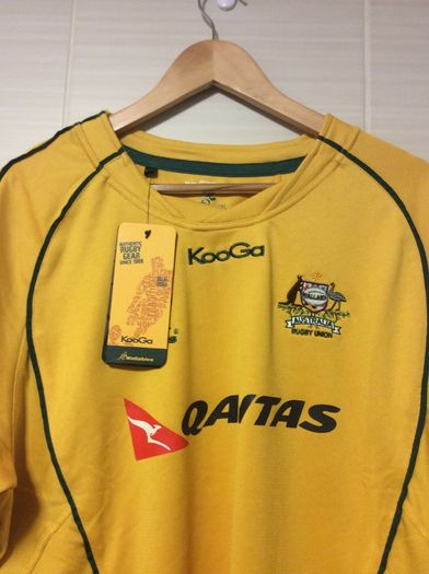 Australia Rugby Jersey. Official Kooga Mens Home Jersey. Authentic Original Kooga Product. Not Ireland. Not Leinster. Not Munster.
