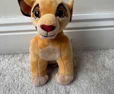 TY Disney The Lion King Simba approx. 8 NOT Working Used Please see photos