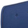 Bed Frame Blue Fabric 120x190 cm Image 5