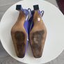 Vintage Celia Rubio Leather Sling Backs Image 3