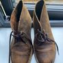 Unisex Clarks brown leather boots Image 5
