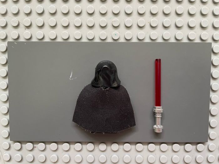 lego Star Wars sw0041 Emperor Palpatine minifigure - Yellow Head, Yellow Hands