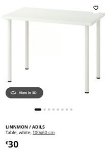 Ikea desk Linnmon