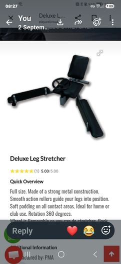 Leg stretcher