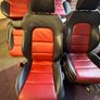 audi a3 s3 8p 3 door red black nappa heated seats and matching door cards Image 5