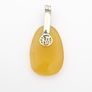 Sterling Silver 3-Stone Interchangeable Pendant- Rose Quartz, Citrine, Black Onyx Image 6