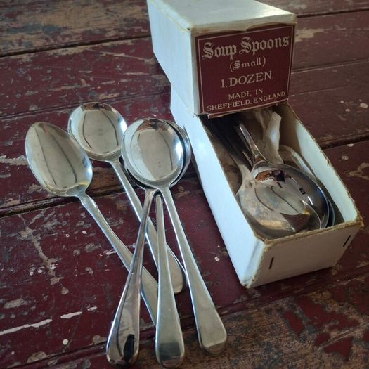 19 Piece Silverplate Spoons