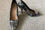 Dunnes Stores mock croc high heels size 5