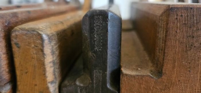 Mathieson plough plane and 17 moulding planes