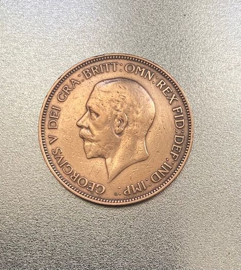 UK Penny, 1934 - George V