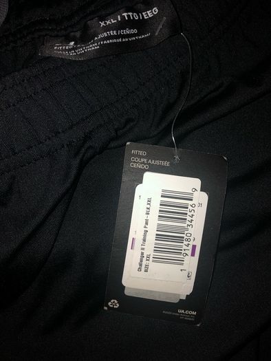 Under armour bottoms training pants size XXL brand new with tag