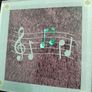 Box Set - Musical Notes -  Glass Coasters Image 9