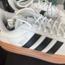 adidas white trainers new in box VL court bold Image 4
