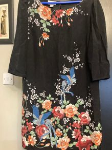 Monsoon silk dress