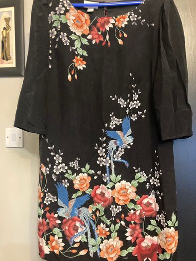Monsoon silk dress