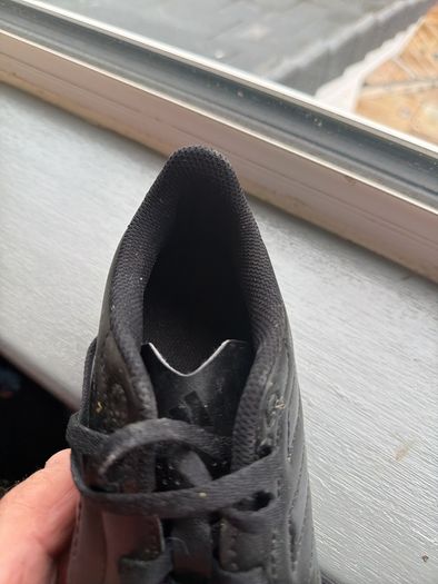 football boots adidas black size 7uk
