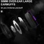 Gaming Headset P-S-4 Headset with Microphone MH602 Purple Headphones Surround Sound with Noise Canceling Mic Soft Earmuffs for Xbox one PC Switch Computer Laptop Mac (FREE POSTAGE) Image 7