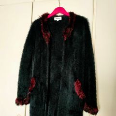 Black vintage Gerard long cardigan / coat