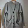 Whistles 100% Wool Cardigan Size Medium Image 3