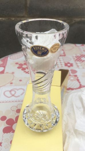 NEW Bohemia Crystal, Hand Cut Lead Crystal Cut Glass